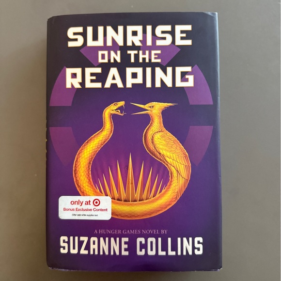Purple and Yellow Hardcover Book - Picture 1 of 3